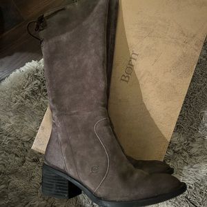 Born Felicia knee high boots.